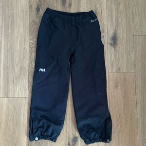 Helly hansen boys rain pants size 6